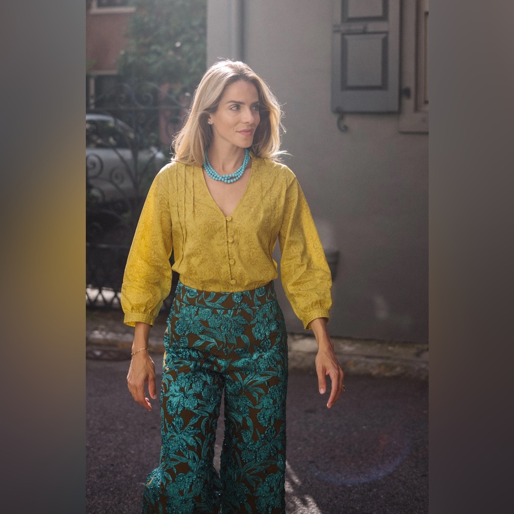 Parterre Quinn Top in Celine 1/S A6